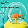 thumbnail image 5 of Whale-Shaped Spill Proof Straw Cup – 220ml Leak-Proof Toddler Tumbler with Squirt Fun Spout, Cute Drinking Cup for Kids, Home, School & Travel (RL Yellow, 1 PC), 5 of 5