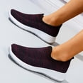 thumbnail image 5 of CAIXAI Wide Walking Shoes for Women Adjustable Upper Sneakers Women Classic Slip on Women Walking Shoes Mesh Knitted Woven Mary Jane Shoes Hands-Free Workout Gym Shoes, 5 of 8