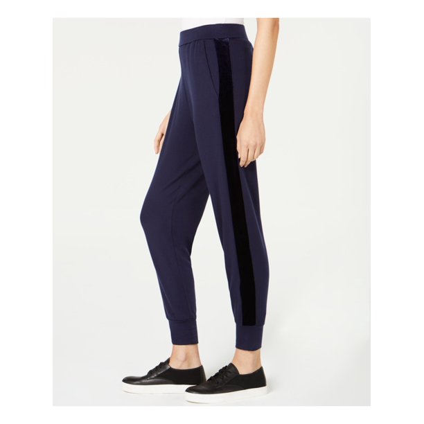 Eileen Fisher EILEEN FISHER Womens Navy Lounge Pants Petites Size PP