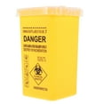 thumbnail image 3 of Sharps Container Small Sharps Waste Bin Needle Disposal Container Needle Waste Box and Lid, 3 of 8