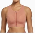 thumbnail image 3 of Timegard Sports Bras for Women Wireless Front Closure Zipper High Support Breathable Everyday Bras, 3 of 3