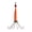 Orange 10, variant on Squid Jig Hook 8/10 Needles with Eye Sharp Bright Color Strong Penetration Fish Attraction Universal Glow in Dark Cuttlefish Sleeve Octopus Fishing Lure Hook Fishing Supplies