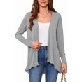 thumbnail image 1 of Witsmile Women's Lightweight Open Front Cardigans Long Sleeve Soft Casual Drape Fall Cardigan, 1 of 6