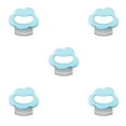 thumbnail image 3 of Methold Suministros para mascotas, peine para gatos, depilación, cepillo para el pelo en forma de concha, accesorios de aseo, suministros de limpieza, azul Wolkenmasse 5piezas Methold CBP221989, 3 of 4