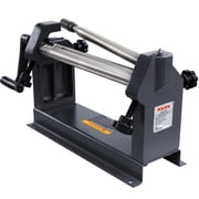 KAKA INDUSTRIAL Slip Roll Machine 12 inch x 22-Ga, Manual Sheet Metal Roller with Removable Rollers W01-1222
