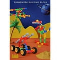 thumbnail image 4 of PENGXIANG STEM Toys Kids Building Kit  125 Pcs Educational Learning Set Construction Engineering Building Blocks for Toddler Boys and Girls, 4 of 5