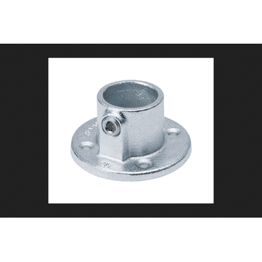 Galvanized 1-1/4-in Floor Flange fits Pipe O.D. 1.66-in
