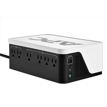 APC UPS Battery Backup & Surge Protector, 500VA UPS with 4 Backup Battery Outlets, Type C USB Charging, BE500G3 Back-UPS