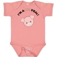 thumbnail image 3 of Inktastic I'm a Pig Deal Cute Pig Pun Boys or Girls Baby Bodysuit, 3 of 5