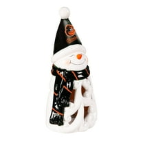Baltimore Orioles LED 8" Snowman Lit Garden Statue