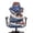 American Flag Eagle, variant on Bulopur Mandala Gaming Chair Covers Slipcovers for Women Frog Computer Chair Cover with 2 Armrest Cover Removable Office Chair Covers Gift for Friends