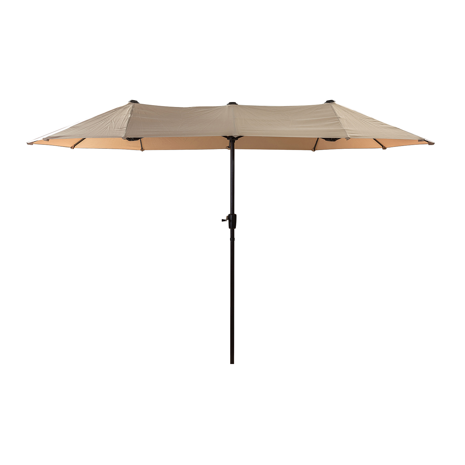 13 ft Large Patio Umbrella UV Protection Outdoor Market Umbrella Crank