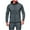 Dark Gray, variant on Htigea Fashionable Men's Solid Color Long Seeved Full Zip Hooded Casual Sweatshirt Jacket Gray,M