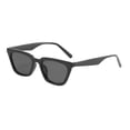 thumbnail image 2 of Only Moment Polarized Sunglasses Women Plastic Trendy Sun Glasses Polarized UV400 Protection Fashion Sunglasses Black One Size, 2 of 6