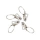 thumbnail image 2 of 40 Uds. Clips para barra de cortina de ducha de ventana de acero inoxidable, anillos, Clips para cortinas, 2 of 3