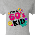 thumbnail image 4 of Inktastic I'm a 60's Kid 1960's Style Colorful Flowers Women's T-Shirt, 4 of 5