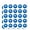 Clear, variant on Superman 2025 New Logo White Planner Calendar Scrapbooking Crafting Stickers - 50 1" Opaque Stickers