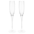 thumbnail image 1 of 2 Pcs Exquisite Glass Crystal Goblets Champagne Cups Red Wine Glasses (Transparent), 1 of 8