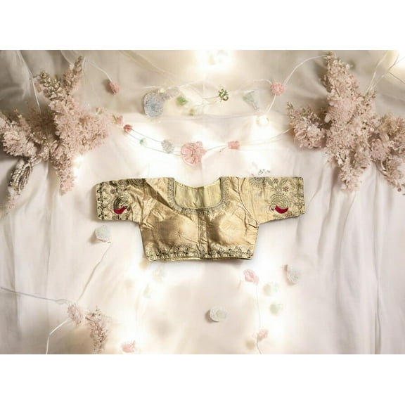 Traditional Ready Made Blouse for Saree, Cultural Wear for Women, 06