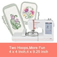 thumbnail image 4 of Poolin EOC05 Embroidery Machine 4 x 9.25 Inch Large Embroidery Area, Computerized 7 Inch Large LCD Touch Screen, Suitable for Beginners, 4 of 6