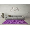 thumbnail image 3 of Ahgly Company Indoor Rectangle Oriental Purple Industrial Area Rugs, 2' x 4', 3 of 4