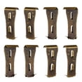 thumbnail image 1 of 3x 8 Piezas Colgador de s Colgadores de Pared de Resistentes de 2,25 Pulgadas a 2,45 Pulgadas de Altura Colgadores de Cuadros Versáti 3 piezas, 1 of 8