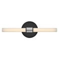 thumbnail image 5 of 85600BK-CM Lark Kai - 10W 1 LED Medium Bath Vanity In Modern Style-4.75 Inches Tall and 16.75 Inches Wide-Black/Chrome Finish, 5 of 20