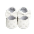 thumbnail image 1 of Infant Baby Girls Princess Flats Toddler First Walkers Soft Non-Slip Crib Wedding Dress Shoes Baby Shoes 0-18M, 1 of 6