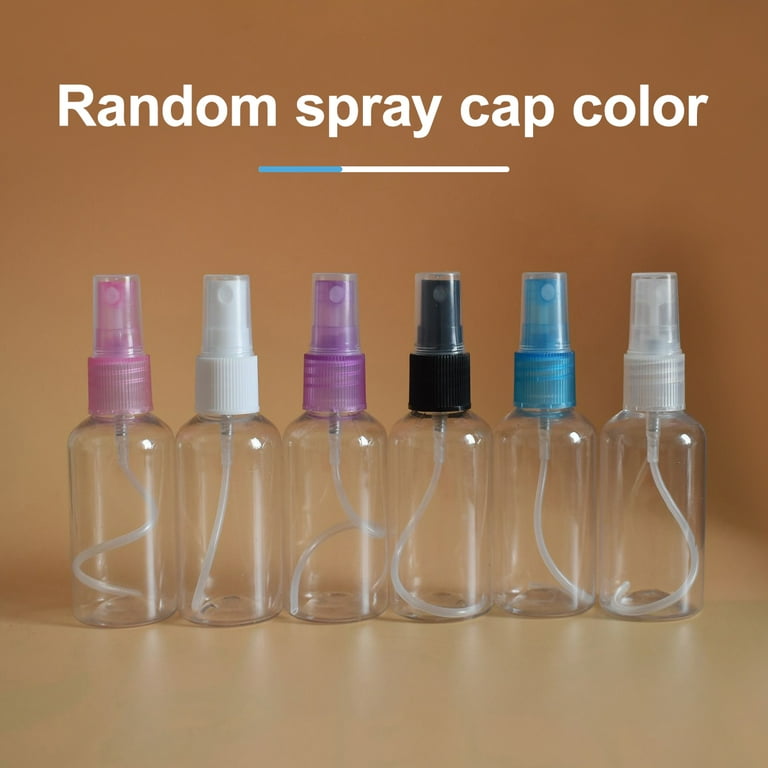 Spray Bottles Transparent Empty Fine Mist Plastic Mini Travel