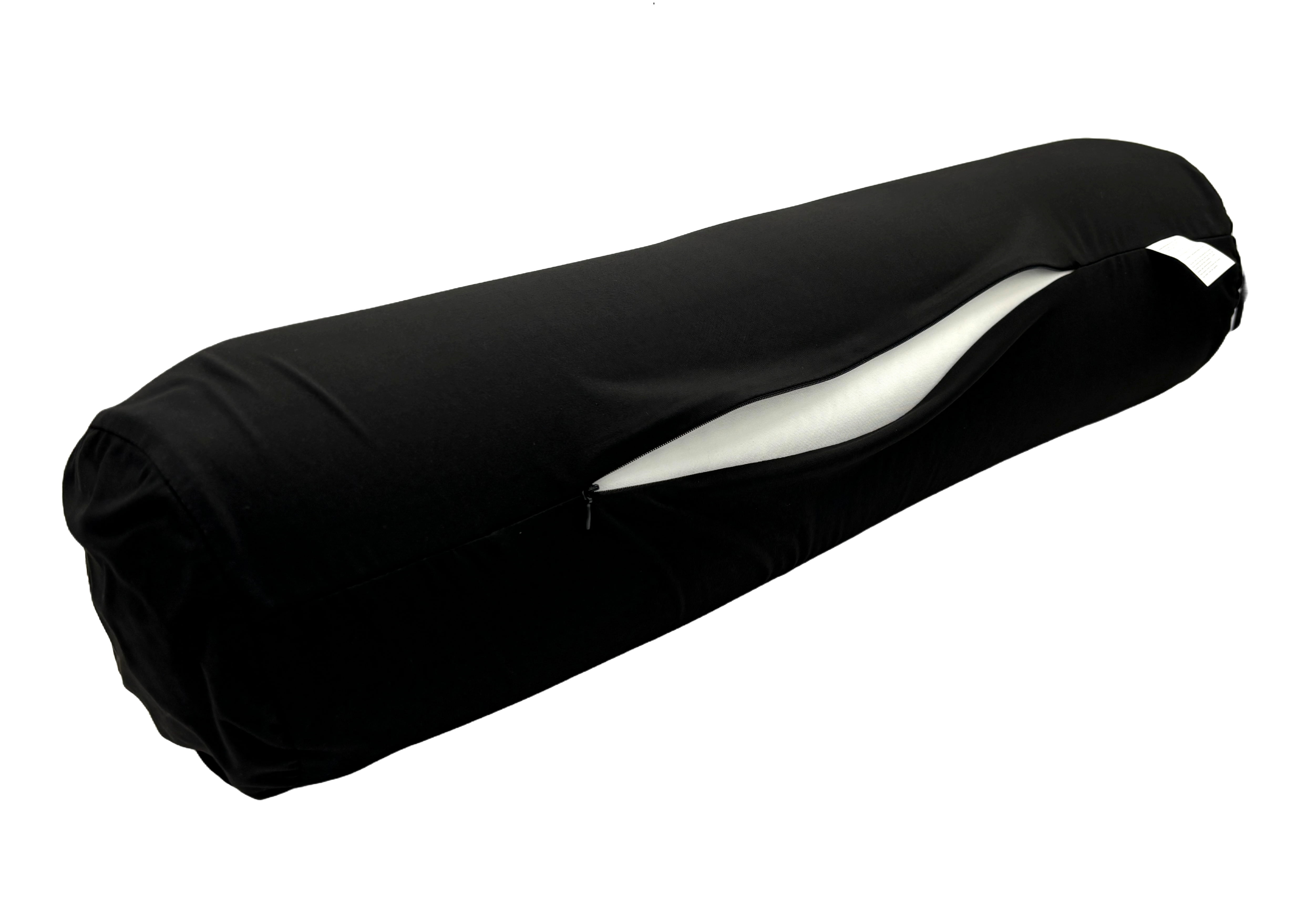 Mushy Pillows Compact Body Pillow – Moldable Microbead Support for Side Sleepers, 30" x 8"