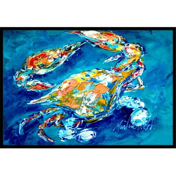 24 x 36 In. By Chance Crab Indoor or Outdoor Mat