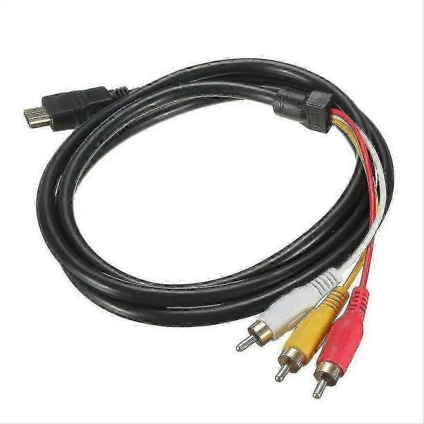 For Hdmi To Rca Cable, For Hdmi Male To 3-rca Male Video Audio Cable Connector A