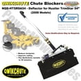 thumbnail image 2 of Qwikchute Chute Blocker Deflector  Compatible with Hustler TrimStar Mowers with 54" Decks / 2009- 2019 Models / Handle Control Console (Quickchute) NQD-HTSRDA54, 2 of 2