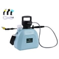 thumbnail image 1 of Bomba de jardín eléctrica inalámbrica, rociador, lata de jardinería, rociador eléctrico, riego de plantas portátil para el hogar, rociado de patio, Azul 5L, 1 of 8