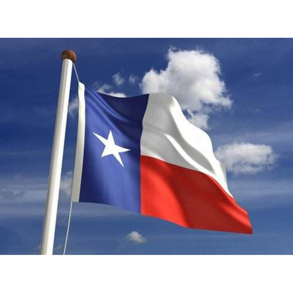 Bandiera Texas 3x5 Piedi – Poliestere Resistente Con Occhielli In Metallo – Lone Star State Flag