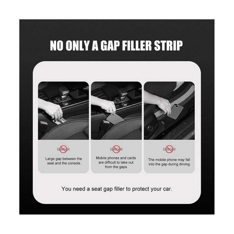 With Phone Slot PU Leak-proof Filling Strip Anti-Drop Seat Gap Strip Auto  Interior Accessories – the best products in the Joom Geek online store