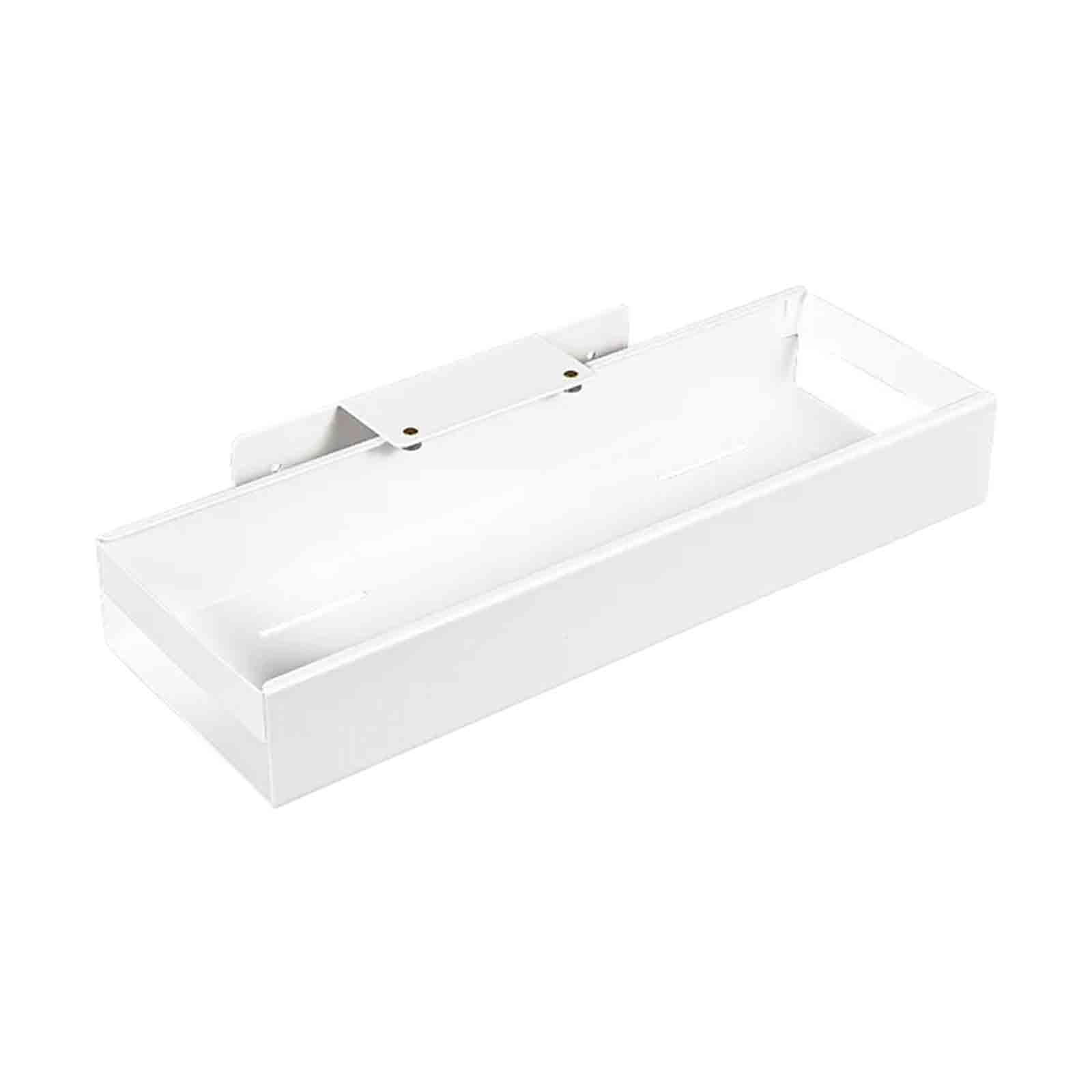 Fiocias Sliding Drawer Pantry Storage Shelf Pull Out Cabinet Organizer, under Sink Rack white small