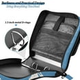 thumbnail image 4 of FORMRS Zipper Binder with Shoulder Strap 1.5-inch Ring 500 Sheet Capacity File Bag, Snow Mountain, 4 of 5