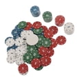 thumbnail image 4 of Poker Chip Set, DEALER Card 100Pcs Numbered Chips Meticulous  For Entertainment, 4 of 8
