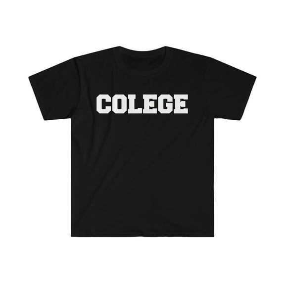 Colege Misspelled Unisex T-shirt S-3XL College University Humor