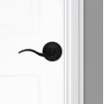 thumbnail image 4 of Kwikset Sl3000ly Layton Privacy Door Lever Set - Nickel, 4 of 7