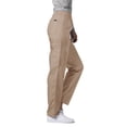 thumbnail image 3 of Adar Universal Scrubs For Women - Tapered Cargo Scrub Pants - 506 - Khaki - M, 3 of 7