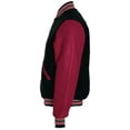 thumbnail image 4 of Holloway Sportswear S Varsity Jacket Black/Scarlet/Scarlet 224183, 4 of 4
