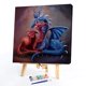 thumbnail image 1 of Cuadros Decorativos Kit de pintura al óleo de dragón azul caliente por númerospintura acrílica DIY sobre lienzo (B1525) Ehuebsd embutido en tela, 1 of 1