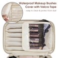 thumbnail image 2 of Bolsa de maquillaje Wandering Nature Travel Organizer de piel vegana, 2 of 7