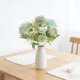 thumbnail image 5 of Ramo de rosas artificiales | Arreglo floral artificial | Flores artificiales decorativas para el hogar | Vegetación de plástico para centro de mesa de boda, repisa de chimenea, mesa o jarrón, 5 of 6