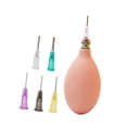 thumbnail image 4 of Botella con aplicadores de precisión, botella flexible, aplicadores de aceite y disolvente, de goma de 45 ml rosa, 4 of 9