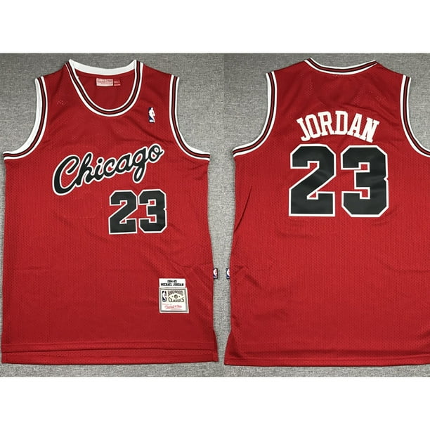 Jersey Bordado Original 97 98 Campeon De La NBA Chicago Bulls 23 Michael Jordan Camisetas De Baloncesto De Densidad Completapangjing Walmart en linea