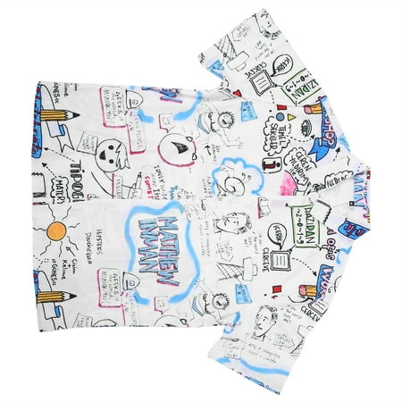 

Domqga Stylish Printed Casual Short Sleeve Loose Shirt Turn Down Men Shirt Clothes