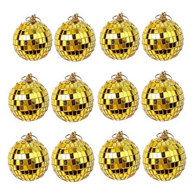 Decoración de discoteca con espejo de 12 piezas o efectos de iluminación para DJ